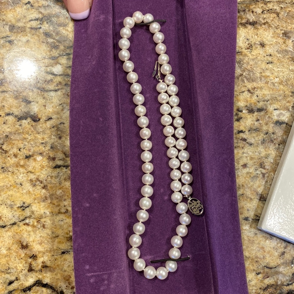 Beautiful REAL Pearls Collar 💖